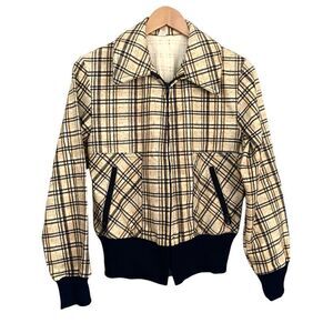 INOV Vintage Bomber Jacket, Striped.